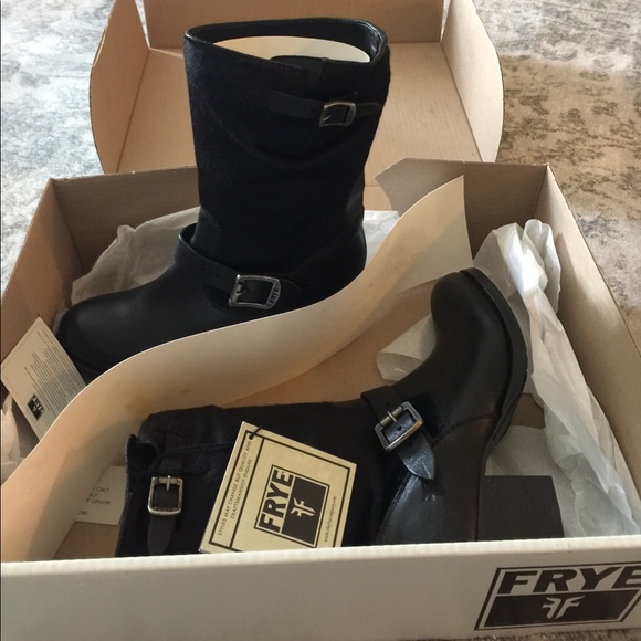 Frye Vera calf hair boots - Picture 2 of 6