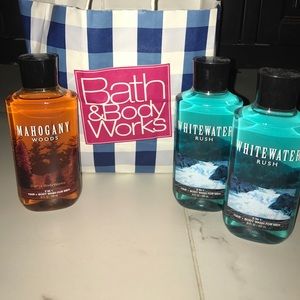 Men's two in one hair and body wash