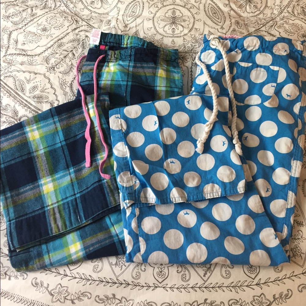 VS Pink pajama pants bundle