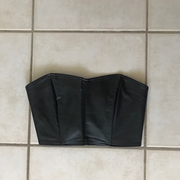 Faux leather crop too - Picture 1 of 6
