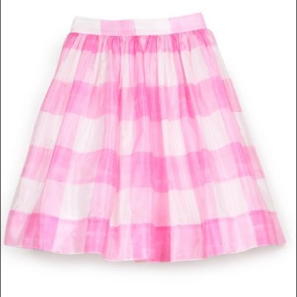 Pretty Gingham Circle Skirt