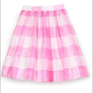 Pretty Gingham Circle Skirt