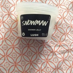 LUSH Shower Jelly: Snowman!