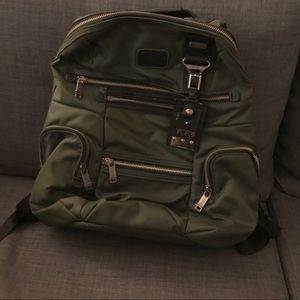 Tumi Green Bravo Backpack
