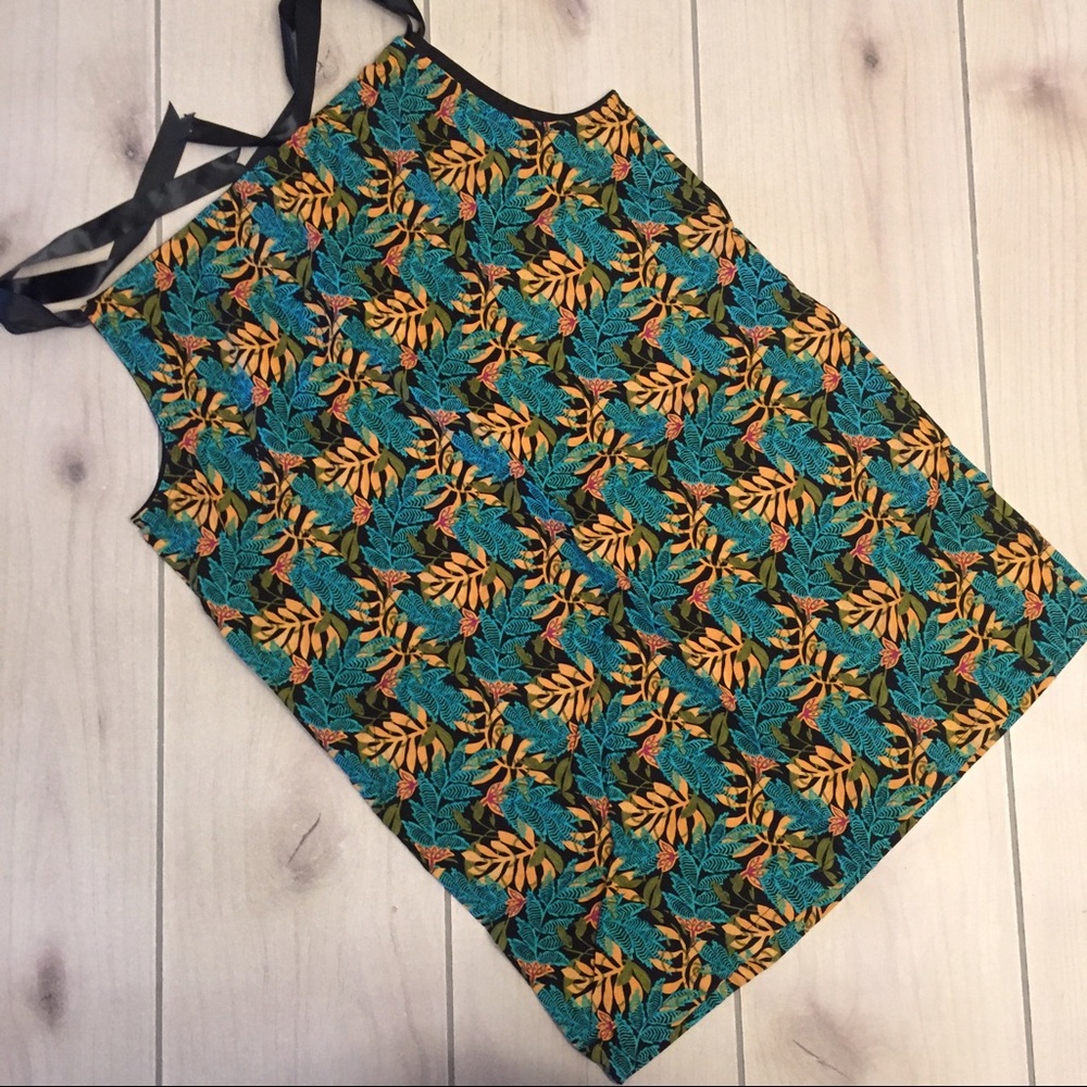 Jungle print pillowcase dress