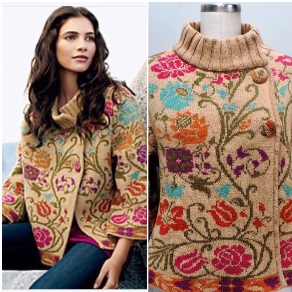 Anthropologie IVKO Serbia Dreamcoat - S