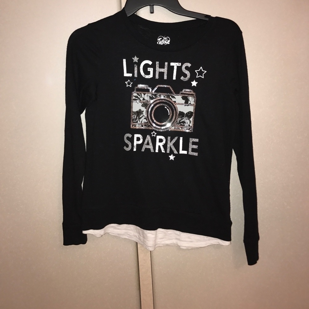 Acute shirt which was worn once, made by Justice