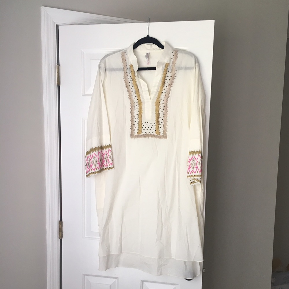Natori Cruz Caftan / Beach Cover Up