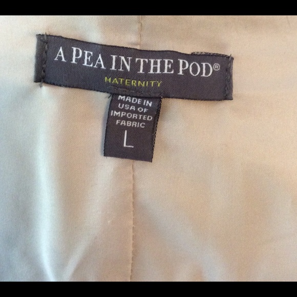 Faux leather drape front vest - Picture 4 of 4