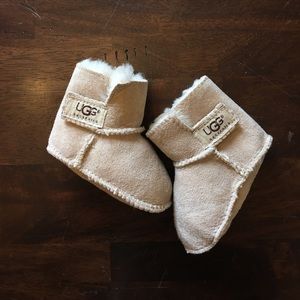 Uggs Leather Baby Slippers