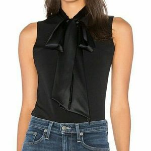 Alice and Olivia Glynda Tank- Black XS