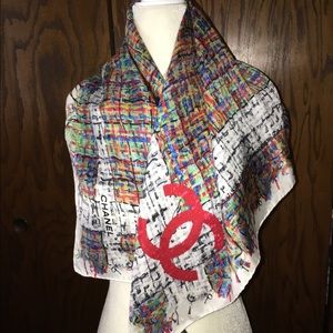 100% Authentic Chanel Scarf