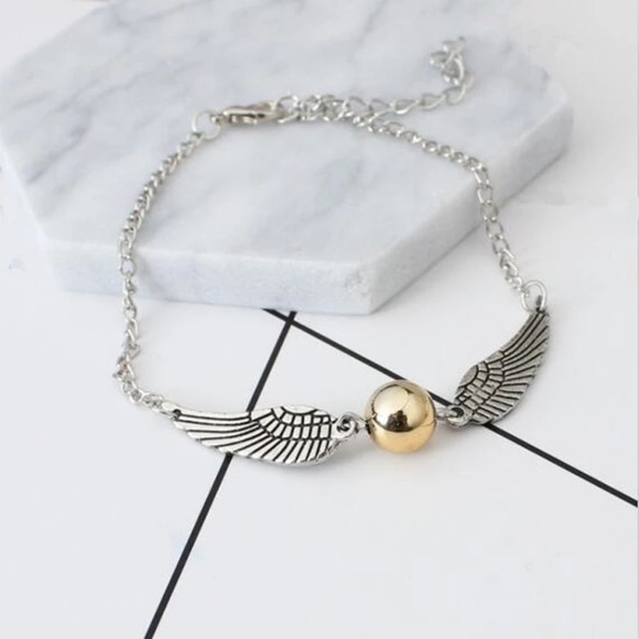 ASOS Jewelry - 🖤💛 Harry Potter Angel Wings Snitch Bracelet