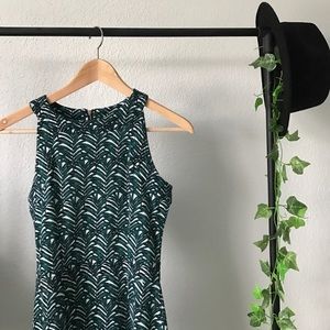 • H&M palm print body con dress •