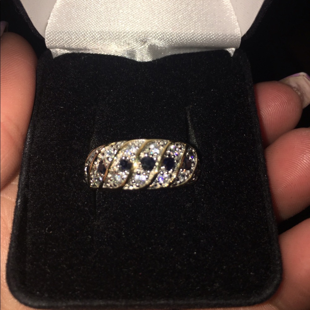White Topaz Ring