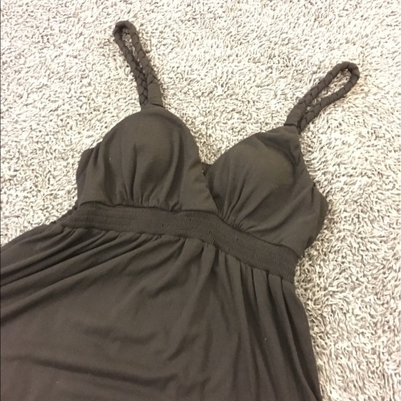 Black | maxi dress | knit fabric | dress only - Picture 2 of 8