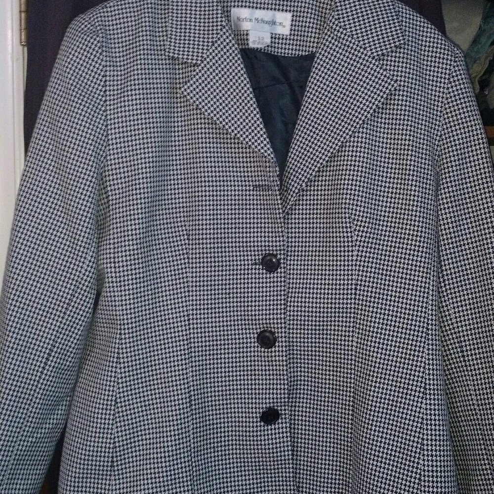 Norton McNaughton Blazer vintage 1990 blue/white.