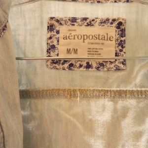 Light wash Aeropostale Button Down