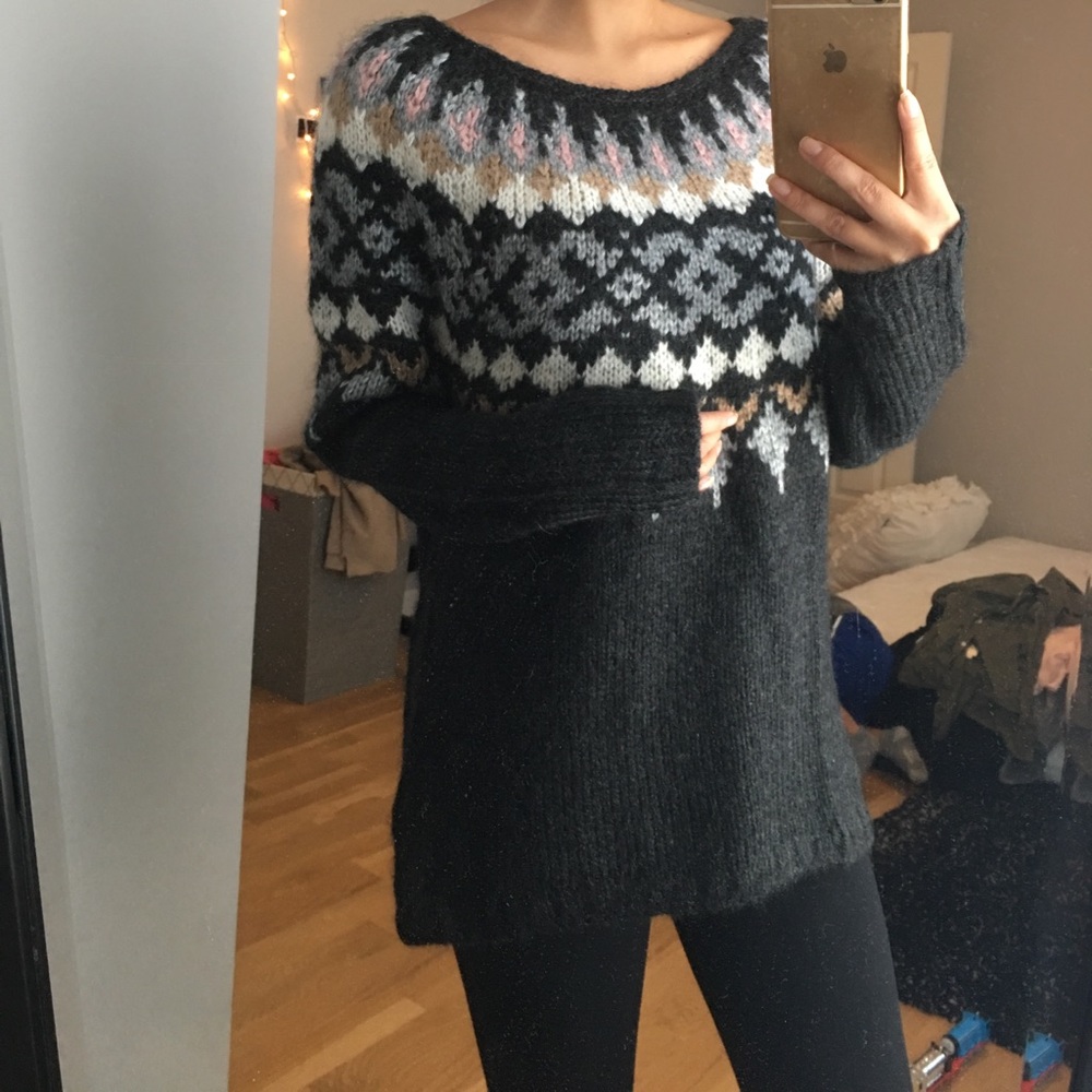 Mohair blend sweater