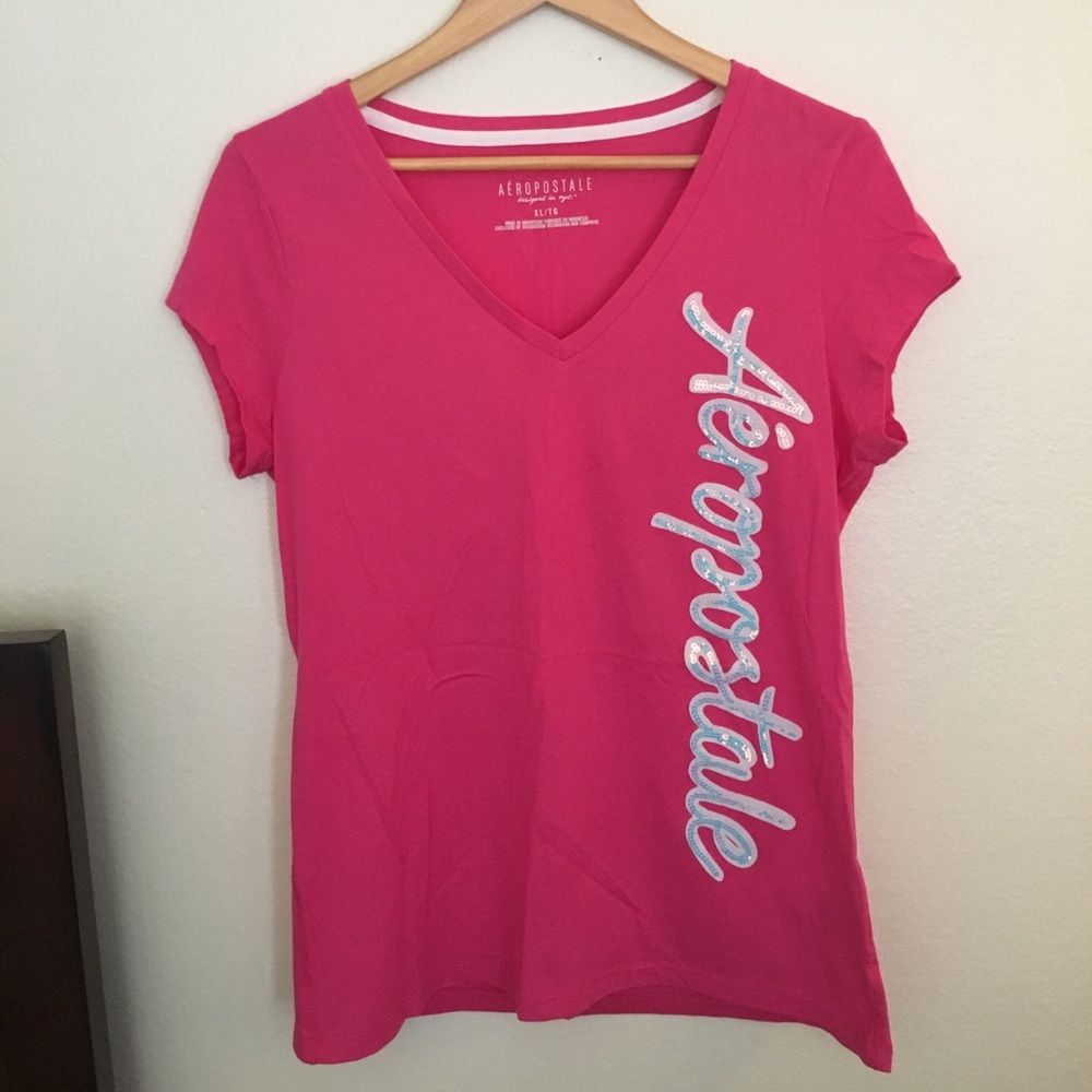 Aeropostale V-Neck Tee