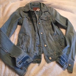 Abercrombie fitch light denim jacket