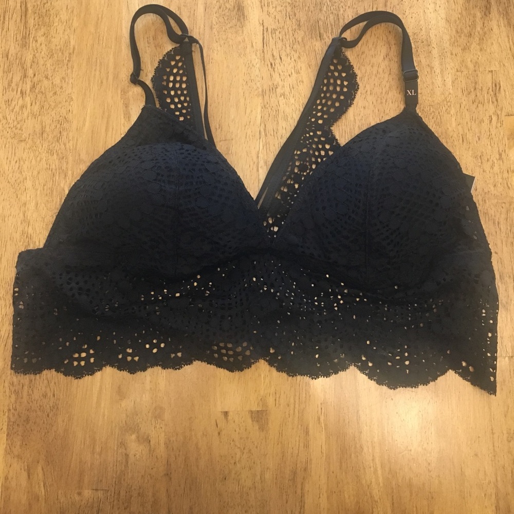 Victoria Secret Black Bralette XL