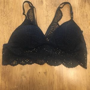 Victoria Secret Black Bralette XL