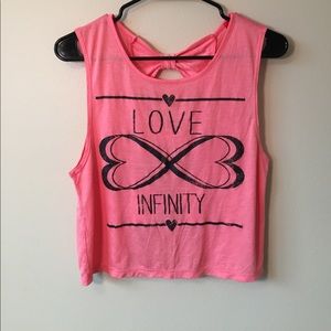 Bow Back Graphic Tank