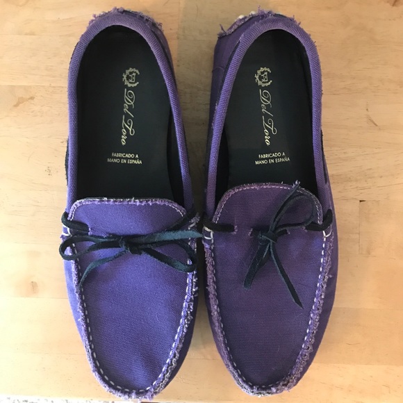 Del Toro Purple Drivers/Loafers main image 7