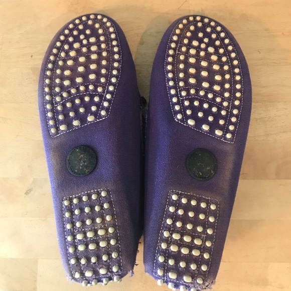 Del Toro Purple Drivers/Loafers main image 5