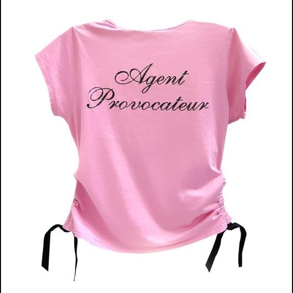 ⏰Agent Provocateur logo tie up top AP sz M