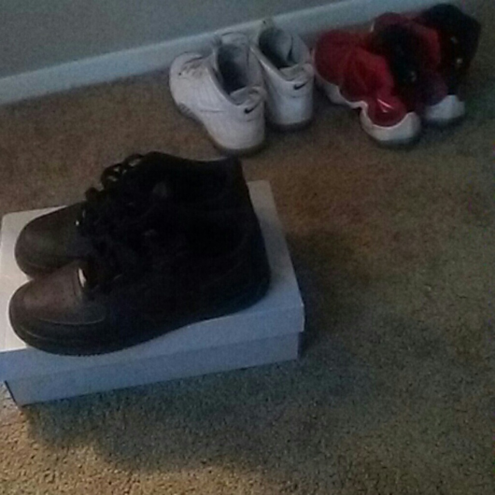 LeBrons and Gucci foams and Air Force Ones