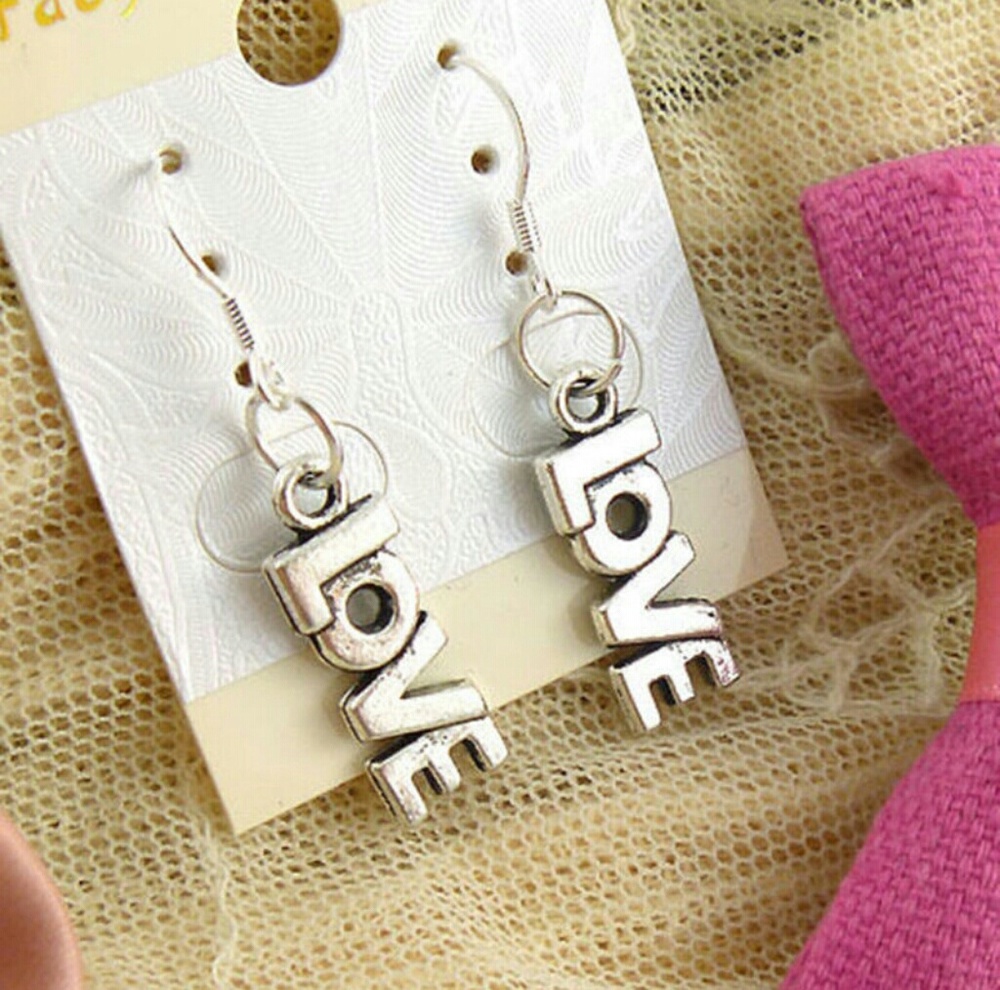 Love Stud Earrings