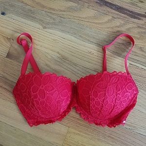 PINK date night push up 34DD