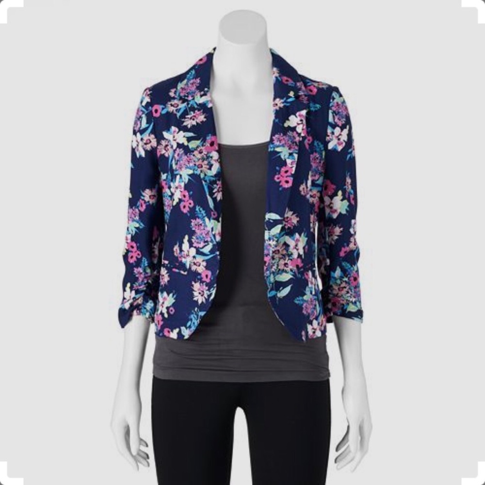 Candies Floral Blazer