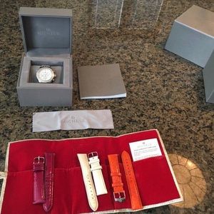 Diamond Michele jetway watch