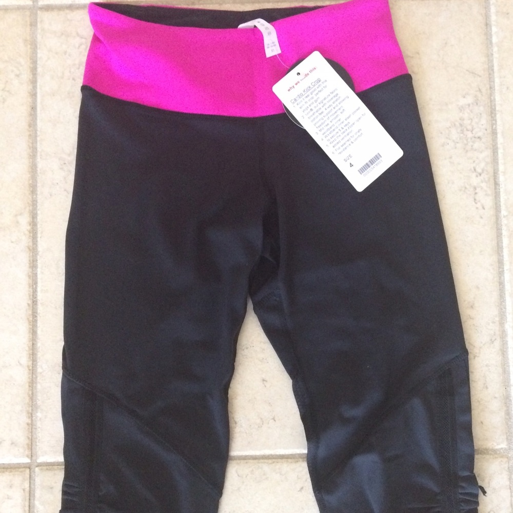 Lululemon crop yoga pants