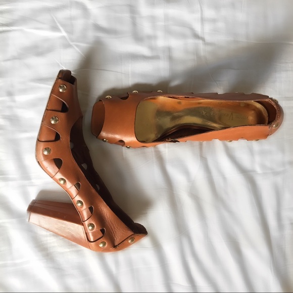 Vince Camuto Shoes - Open Toe Vince Camuto Studded Heels Vince Camuto Shoes - Open Toe Vince Camuto Studded Heels