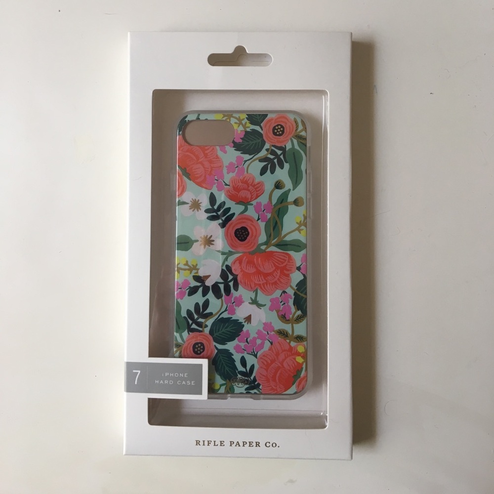 Rifle Paper iPhone 7 Hard Case NWT