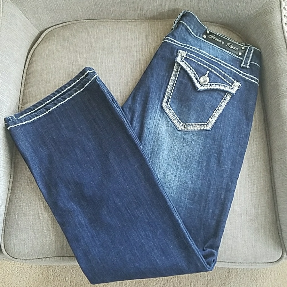 Cedar Rose Bootcut Jeans