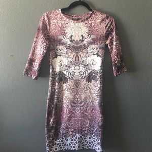 TopShop abstract printed dress