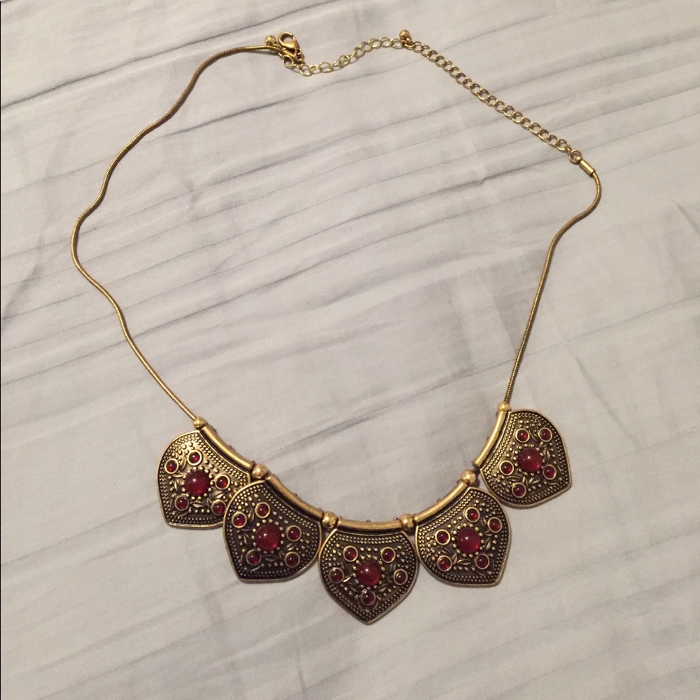 Boho statement necklace. NWOT!