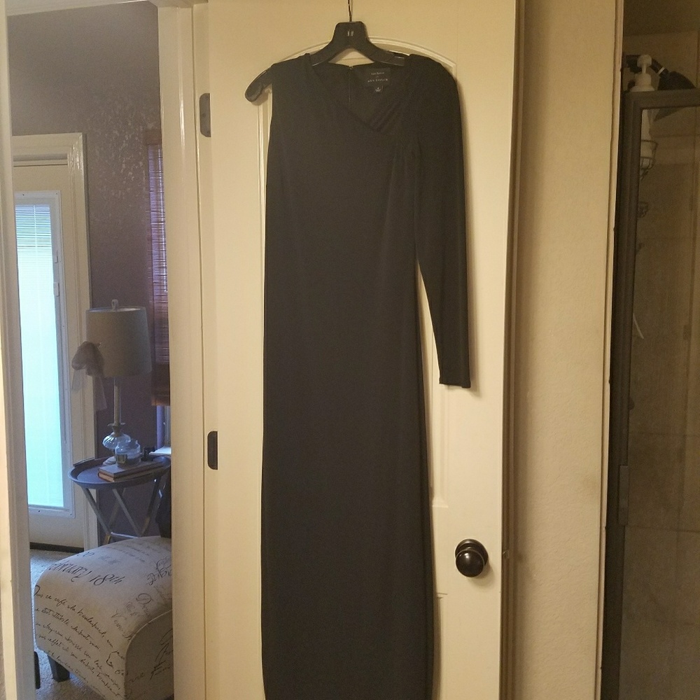 The long black dress