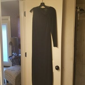 The long black dress
