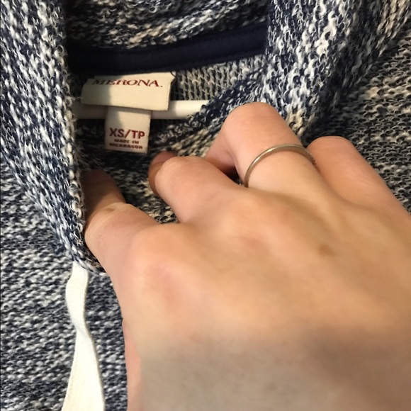 Blue high neck/turtle neck sweater****sold! - Picture 2 of 2