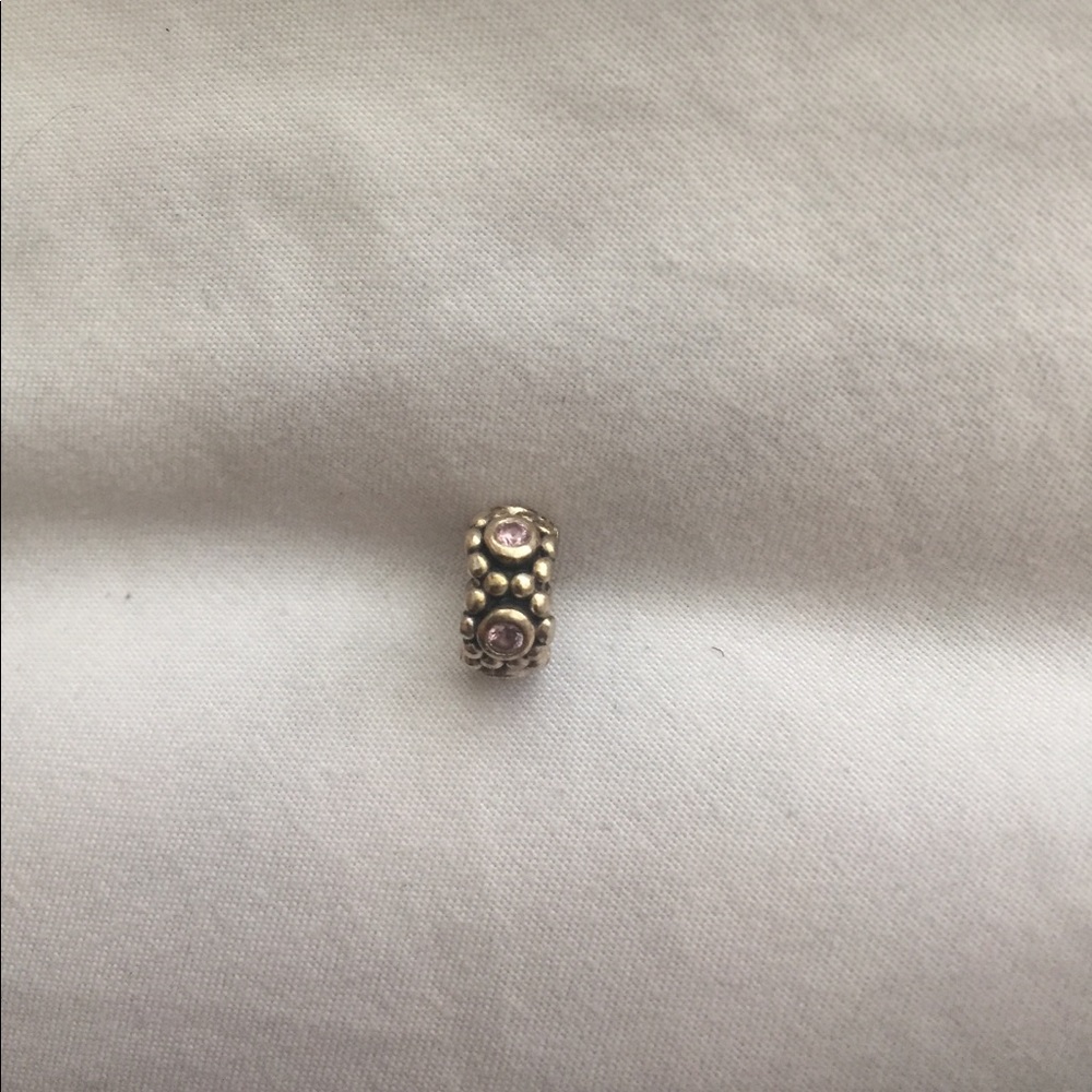 Pink pandora charm