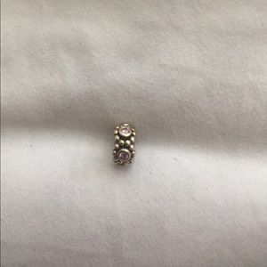 Pink pandora charm