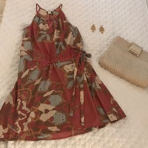 BAR III Fit and flare floral dress