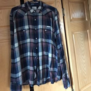 Lucky brand plaid button down
