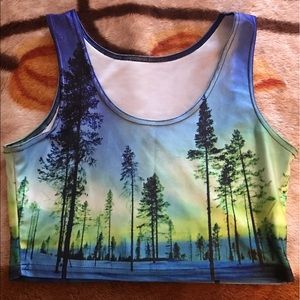 🌲Crop Top+ Skirt Set🌲